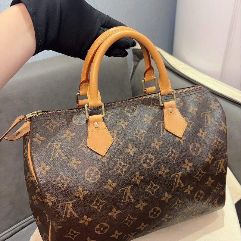 LV路易威登經典老花Speedy 30手提包-2