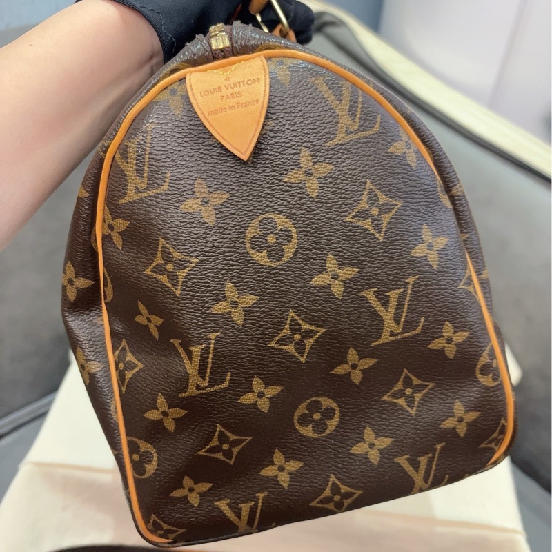 LV路易威登經典老花Speedy 30手提包-6