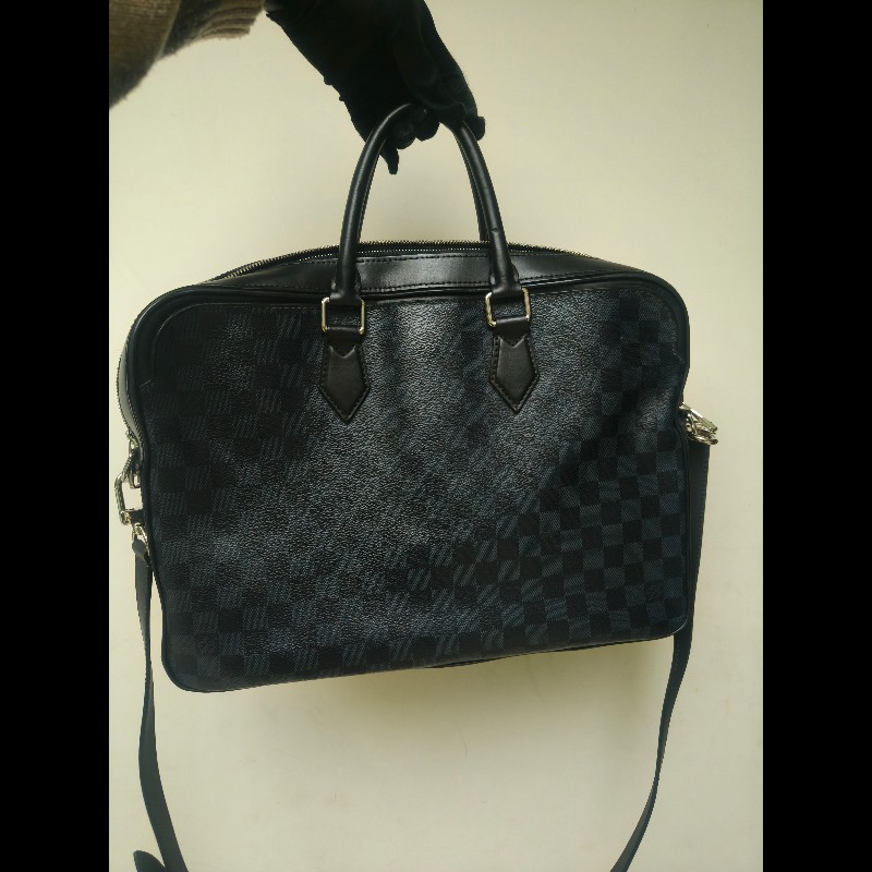 【LV👜全品項限時降價‼️】【8成新】㊣✨Louis Vuitton✨（附防塵袋）路易威登 N44000 LV 棋盤格 兩用 商務 手提包 公事包 上班包 電腦包 文件包 肩背包/二手精品/二手包/保證正品🌳二手樹屋🌳-1