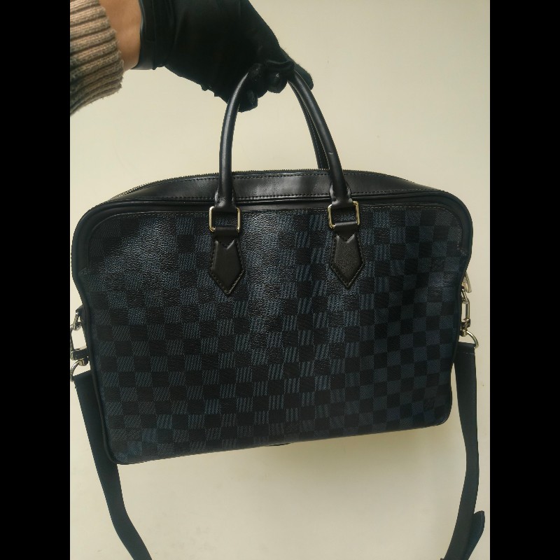 【LV👜全品項限時降價‼️】【8成新】㊣✨Louis Vuitton✨（附防塵袋）路易威登 N44000 LV 棋盤格 兩用 商務 手提包 公事包 上班包 電腦包 文件包 肩背包/二手精品/二手包/保證正品🌳二手樹屋🌳-3