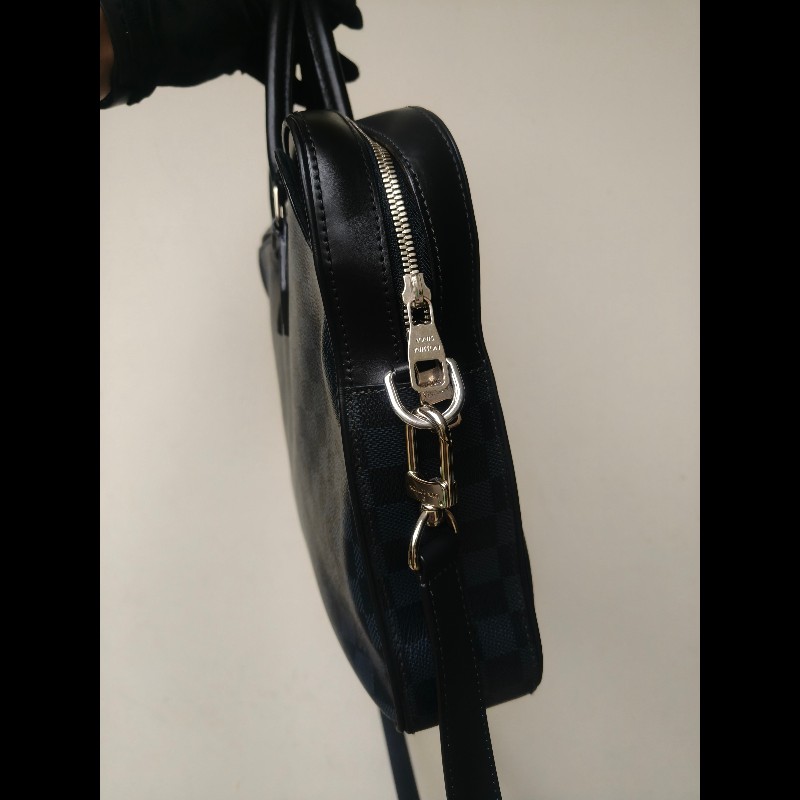 【LV👜全品項限時降價‼️】【8成新】㊣✨Louis Vuitton✨（附防塵袋）路易威登 N44000 LV 棋盤格 兩用 商務 手提包 公事包 上班包 電腦包 文件包 肩背包/二手精品/二手包/保證正品🌳二手樹屋🌳-4
