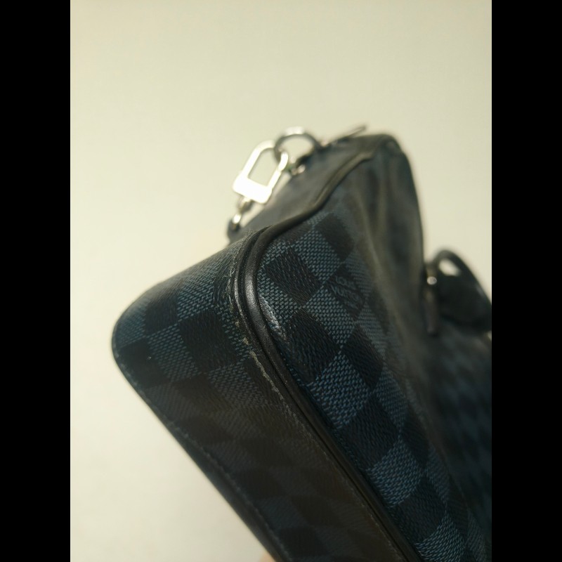 【LV👜全品項限時降價‼️】【8成新】㊣✨Louis Vuitton✨（附防塵袋）路易威登 N44000 LV 棋盤格 兩用 商務 手提包 公事包 上班包 電腦包 文件包 肩背包/二手精品/二手包/保證正品🌳二手樹屋🌳-7