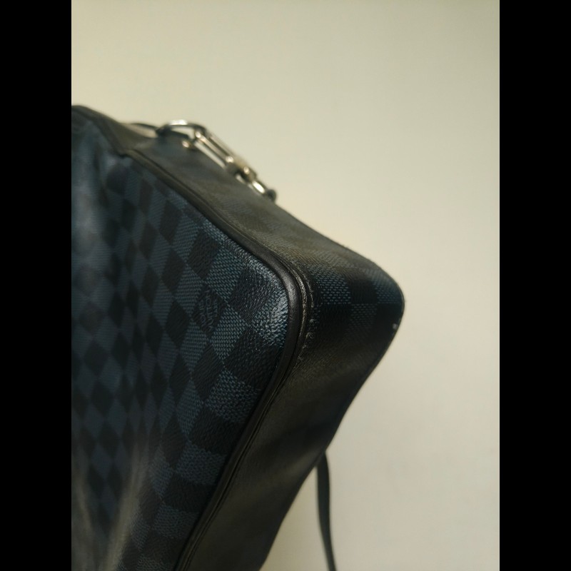 【LV👜全品項限時降價‼️】【8成新】㊣✨Louis Vuitton✨（附防塵袋）路易威登 N44000 LV 棋盤格 兩用 商務 手提包 公事包 上班包 電腦包 文件包 肩背包/二手精品/二手包/保證正品🌳二手樹屋🌳-8