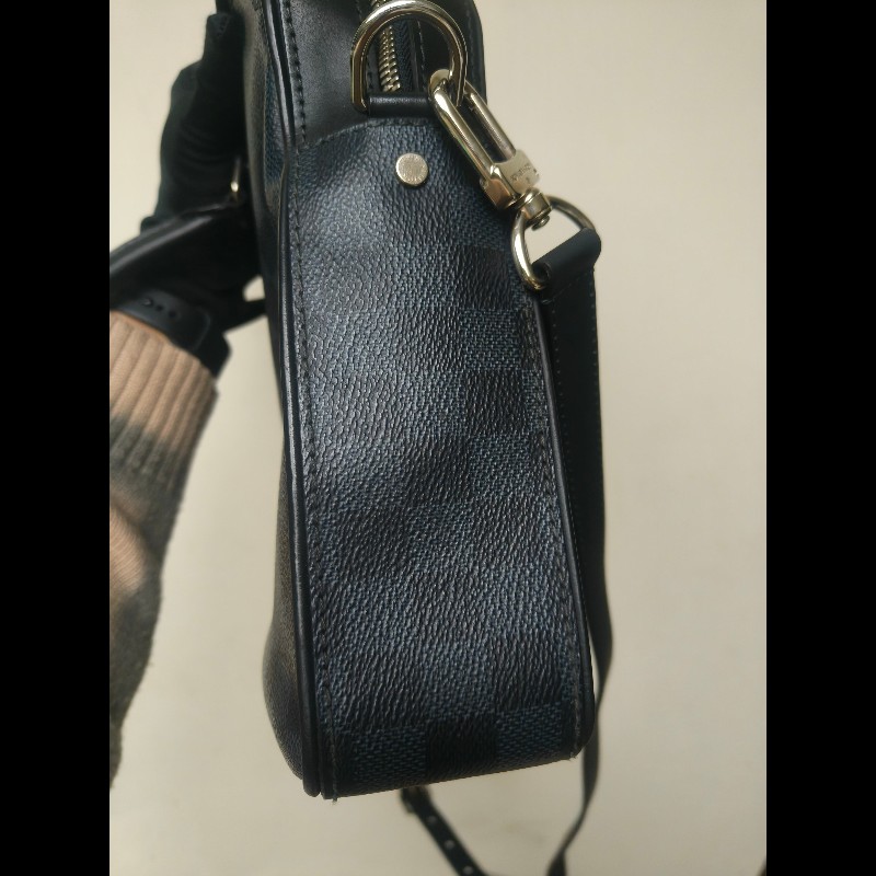 【LV👜全品項限時降價‼️】【8成新】㊣✨Louis Vuitton✨（附防塵袋）路易威登 N44000 LV 棋盤格 兩用 商務 手提包 公事包 上班包 電腦包 文件包 肩背包/二手精品/二手包/保證正品🌳二手樹屋🌳-32