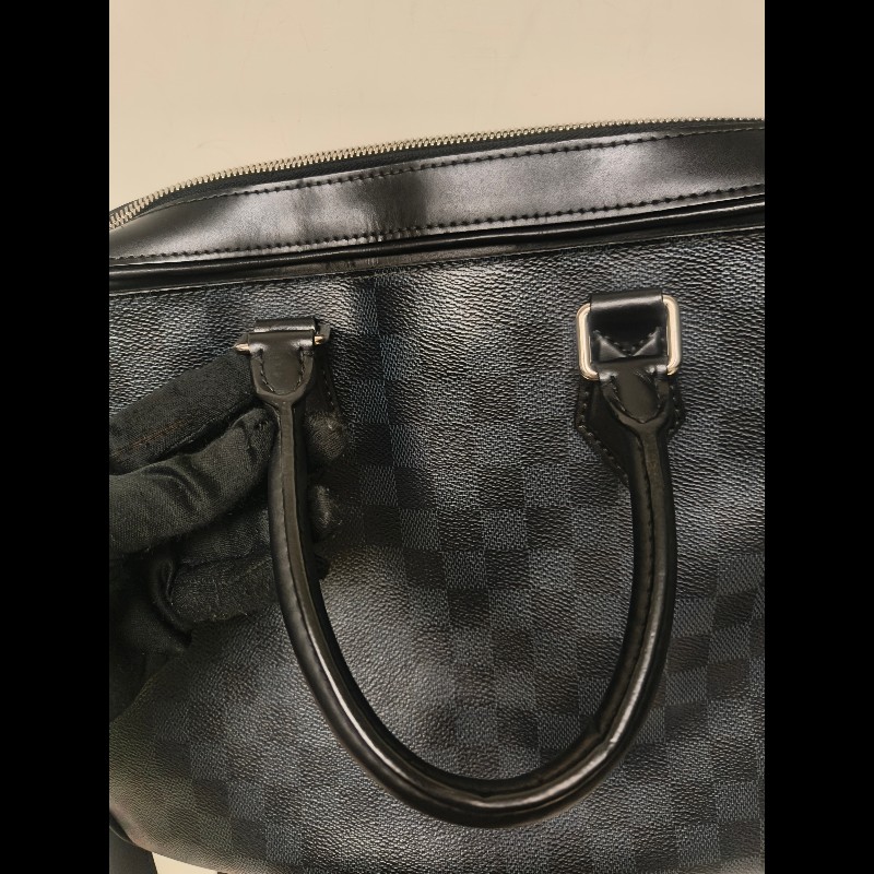【LV👜全品項限時降價‼️】【8成新】㊣✨Louis Vuitton✨（附防塵袋）路易威登 N44000 LV 棋盤格 兩用 商務 手提包 公事包 上班包 電腦包 文件包 肩背包/二手精品/二手包/保證正品🌳二手樹屋🌳-38
