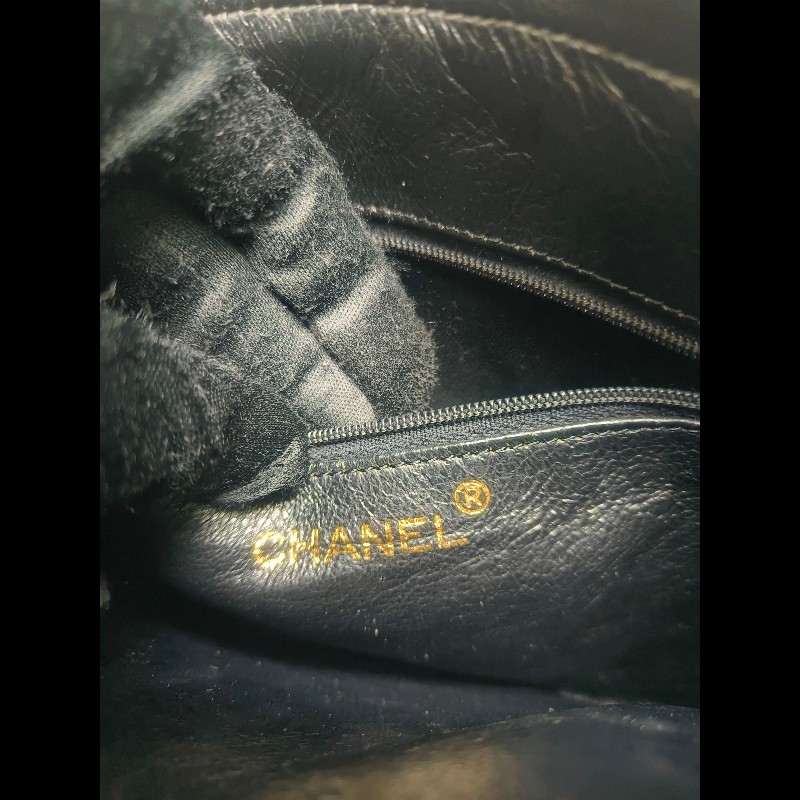 ㊣✨CHANEL✨香奈兒 黑色 老香 小香 Vintage 菱格紋 相機包 手拿包 肩背包 斜背包/二手包/二手精品🌳二手樹屋🌳-36