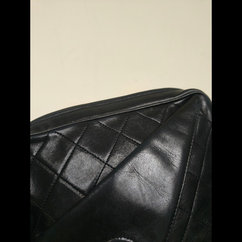 ㊣✨CHANEL✨香奈兒 黑色 老香 小香 Vintage 菱格紋 相機包 手拿包 肩背包 斜背包/二手包/二手精品🌳二手樹屋🌳-43