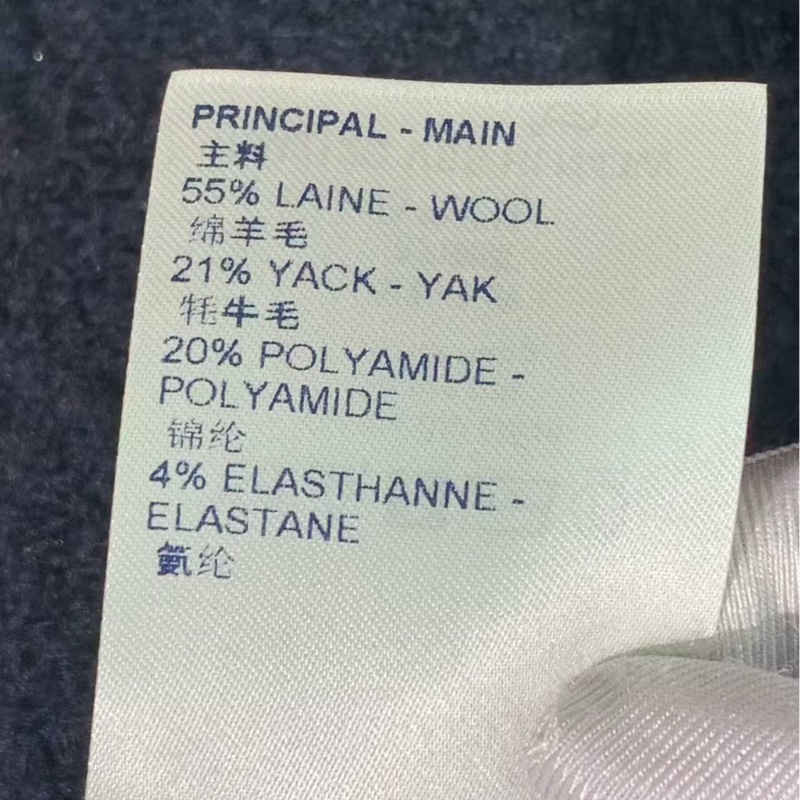 99新Lv大logo藏藍色泰迪熊套頭圓領毛衣xs碼，沒有附件-8