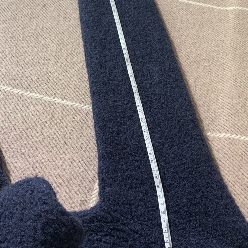 99新Lv大logo藏藍色泰迪熊套頭圓領毛衣xs碼，沒有附件-14