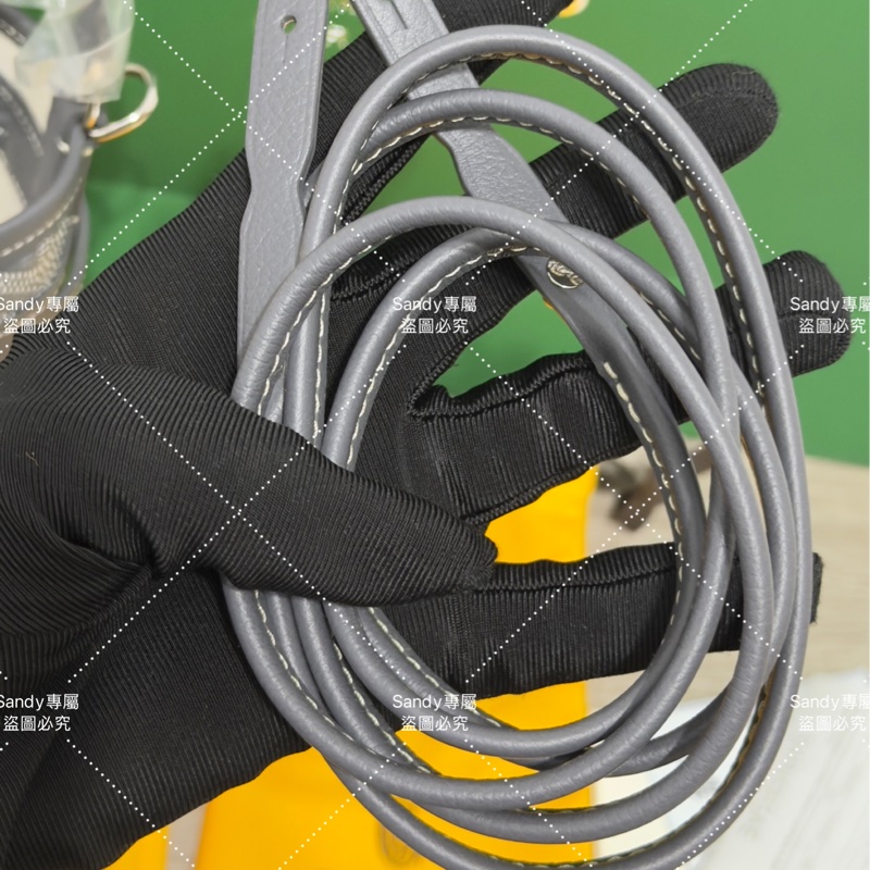 🩶Goyard 狗牙mini 小水桶灰色 全新全配🩶-40