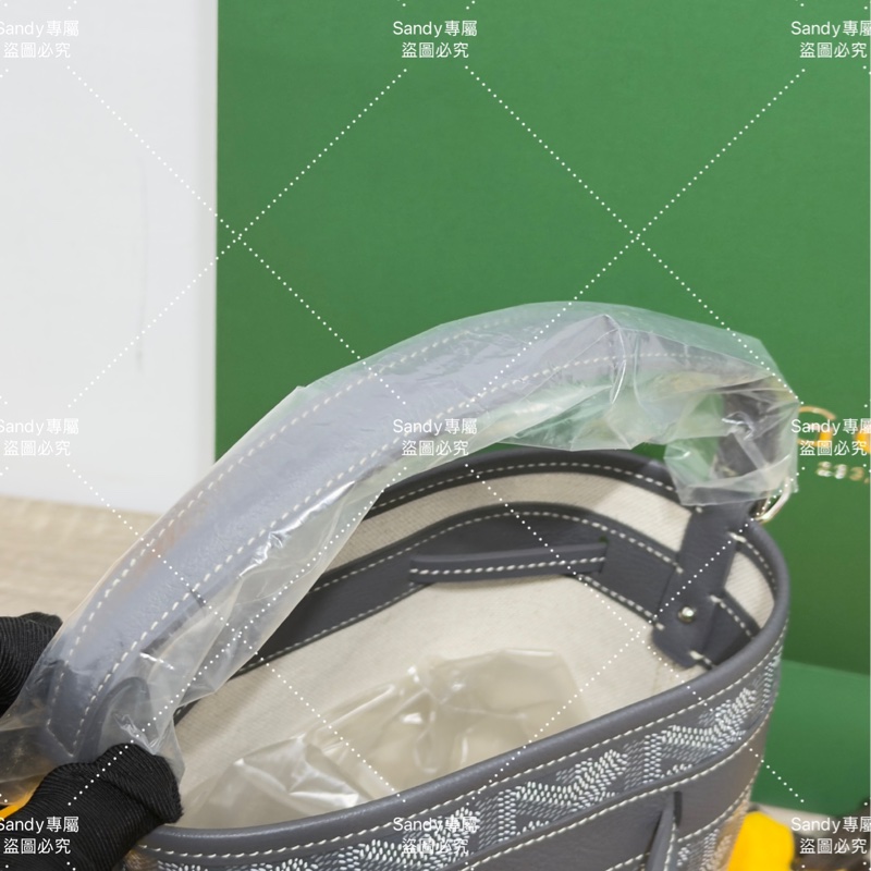 🩶Goyard 狗牙mini 小水桶灰色 全新全配🩶-41