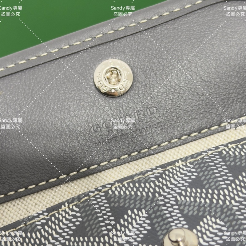 🩶Goyard 狗牙 mini tote 菜籃 灰色 全新全配🩶-3