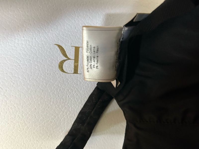 Dior （Punk 黑亮金銀絲D logo圖騰+皮革）棒球帽👩🏻‍🦰稀有款；美品-4