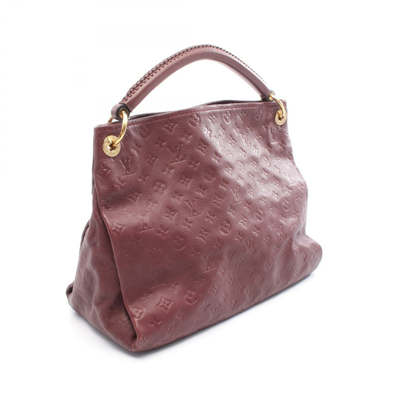 路易威登 Artsy 中型單肩包 M93451 Monogram empreinte Flamme 二手 LV-1