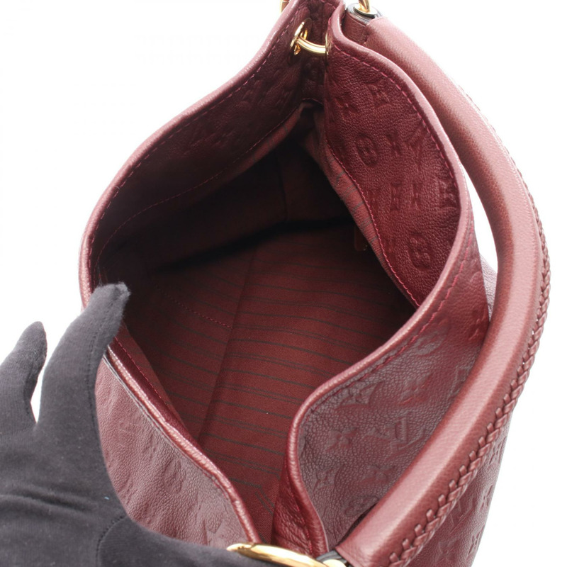 路易威登 Artsy 中型單肩包 M93451 Monogram empreinte Flamme 二手 LV-2