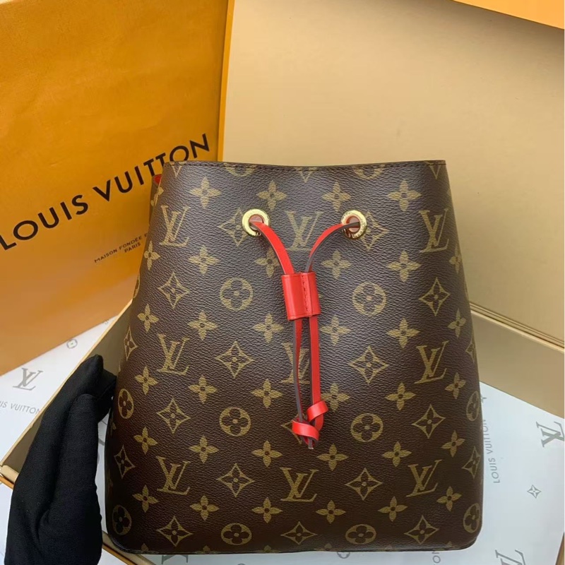 98新LV紅色水桶 紅桶 紅水桶，無盒-0