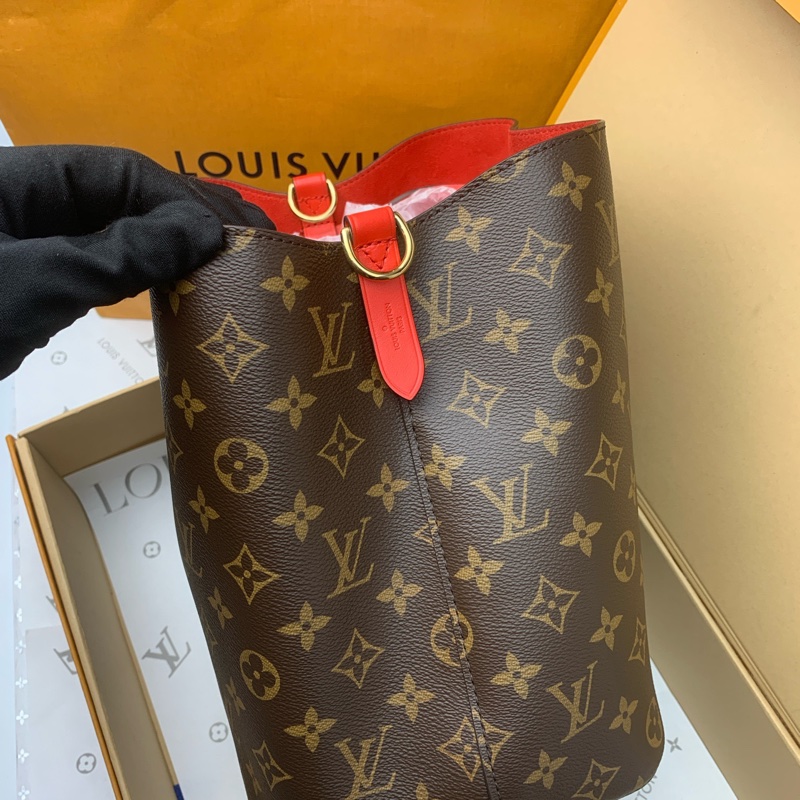 98新LV紅色水桶 紅桶 紅水桶，無盒-2