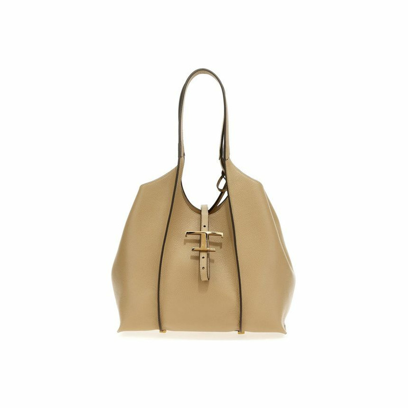 TODS 經典小號肩背包 米色 C606-0