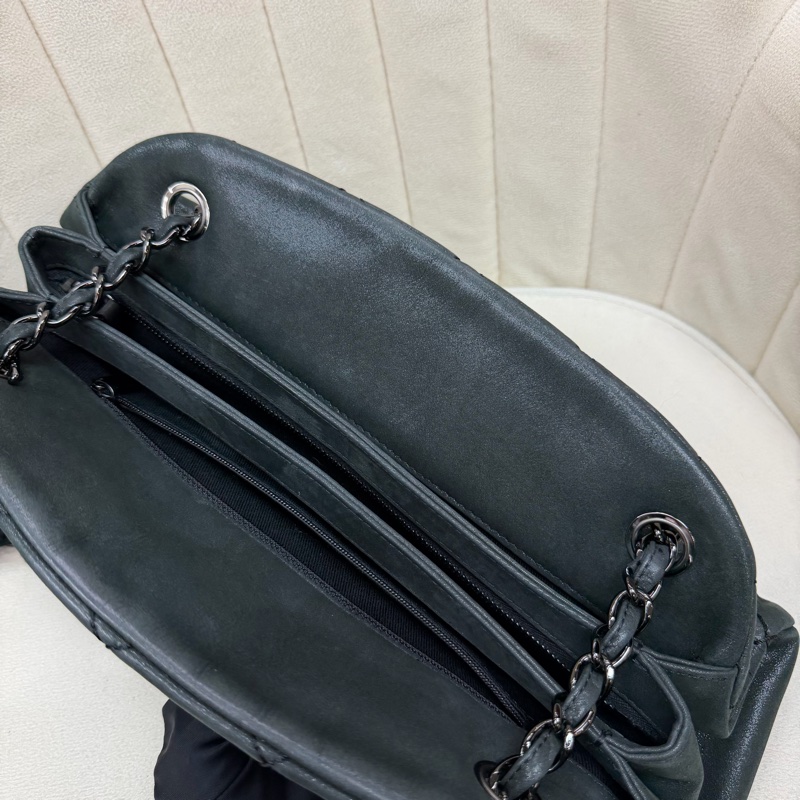 CHANEL 墨綠鏈條單肩包 XC028-17