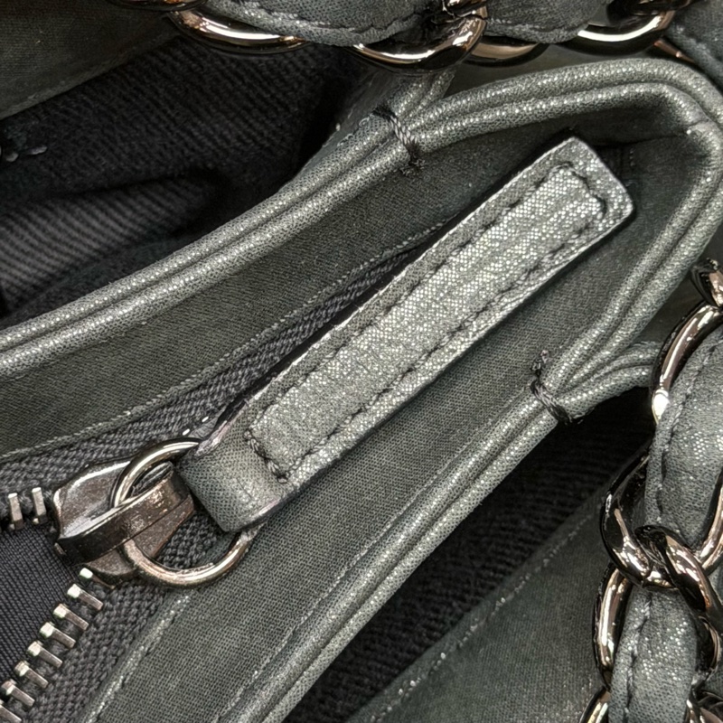 CHANEL 墨綠鏈條單肩包 XC028-22