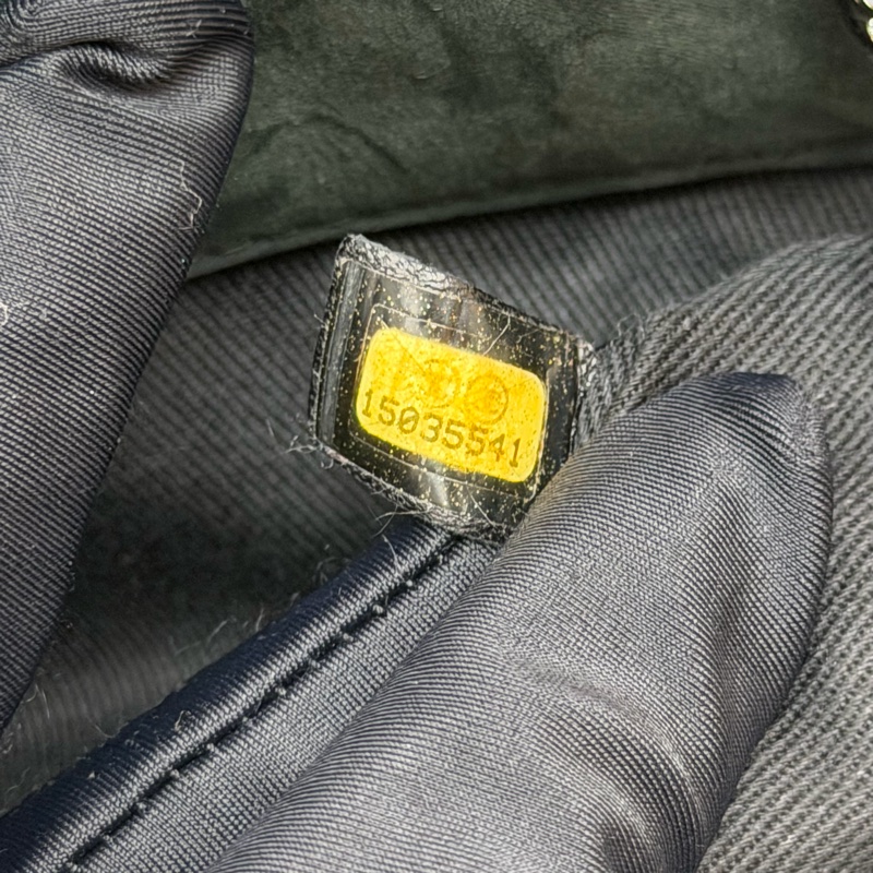 CHANEL 墨綠鏈條單肩包 XC028-23