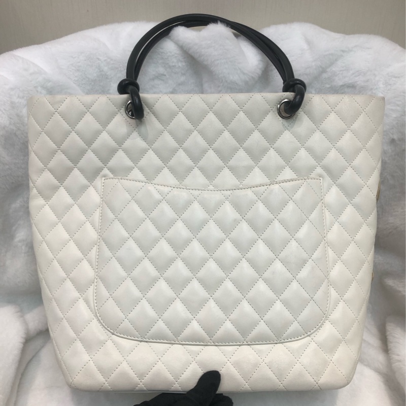 Chanel 康鵬 白色 Tote XA741-1