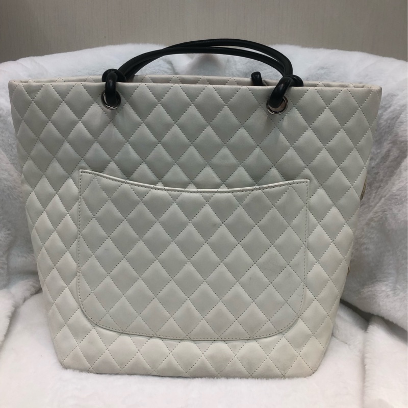 Chanel 康鵬 白色 Tote XA741-3