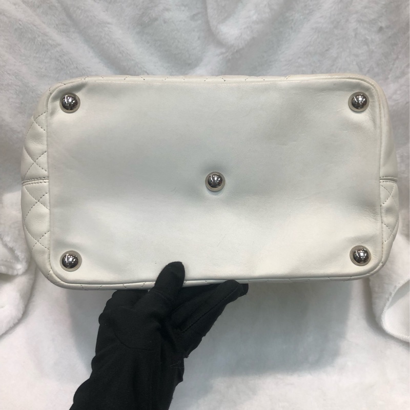 Chanel 康鵬 白色 Tote XA741-6