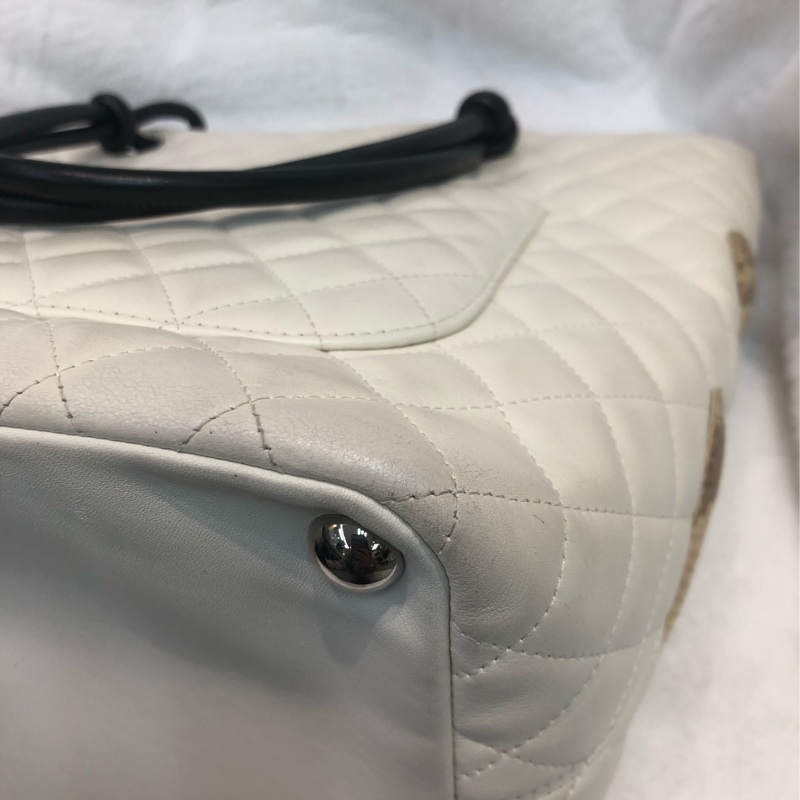 Chanel 康鵬 白色 Tote XA741-16