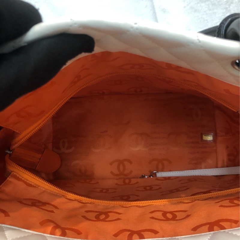 Chanel 康鵬 白色 Tote XA741-25