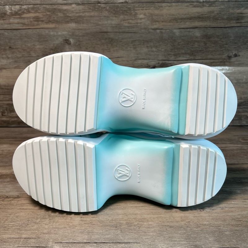 LV Louis VUITTON Archlight 拱橋 老爹鞋 薄荷綠 蒂芙尼綠 39碼，99新-5