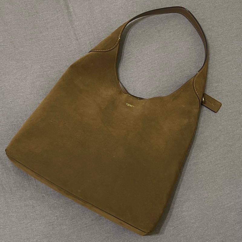 coach BROOKLYN 39 單肩手袋 淺棕色 官網缺貨-0