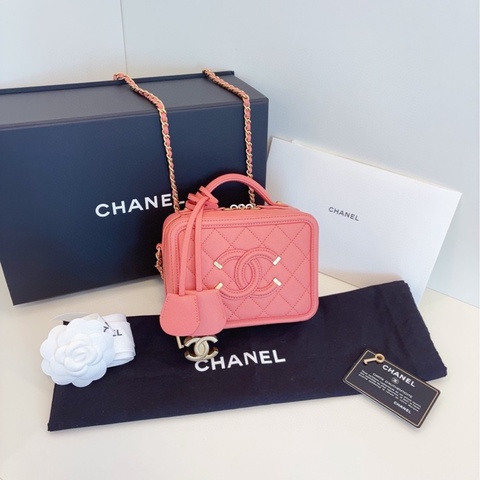 Chanel Vanity mini 粉紅色