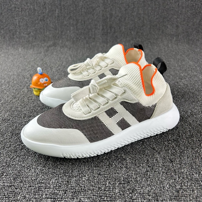 Hermes愛馬仕灰白運動鞋 尺碼:38.5 95 新-0