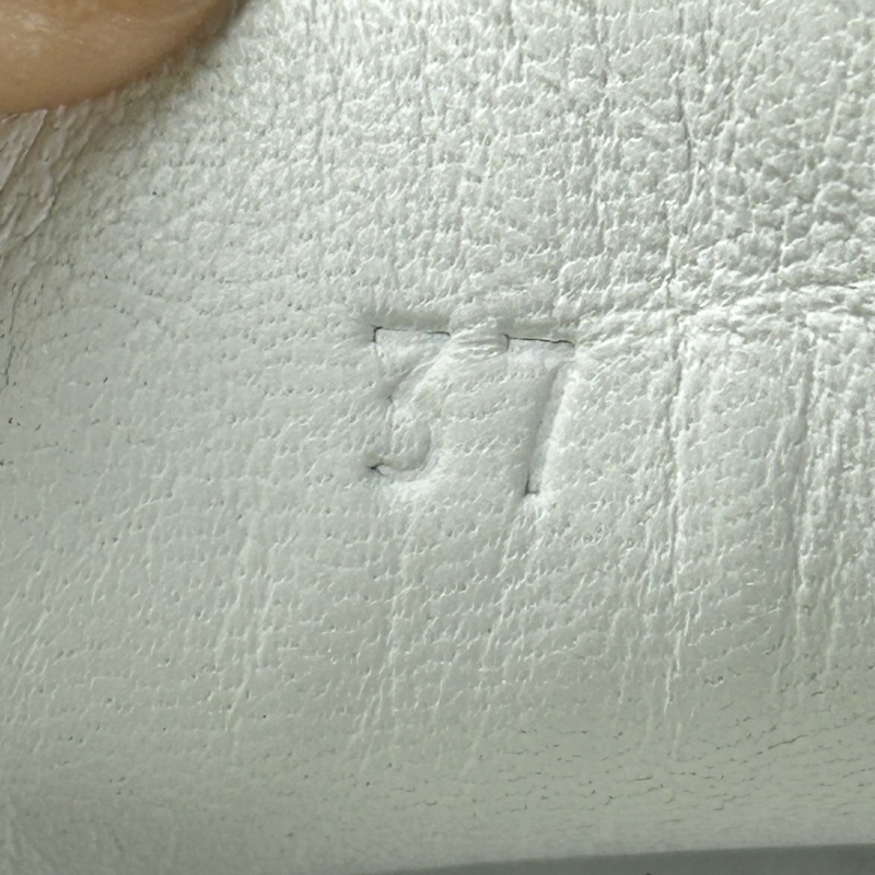 Hermes愛馬仕白色板鞋 37 碼 97 新-6
