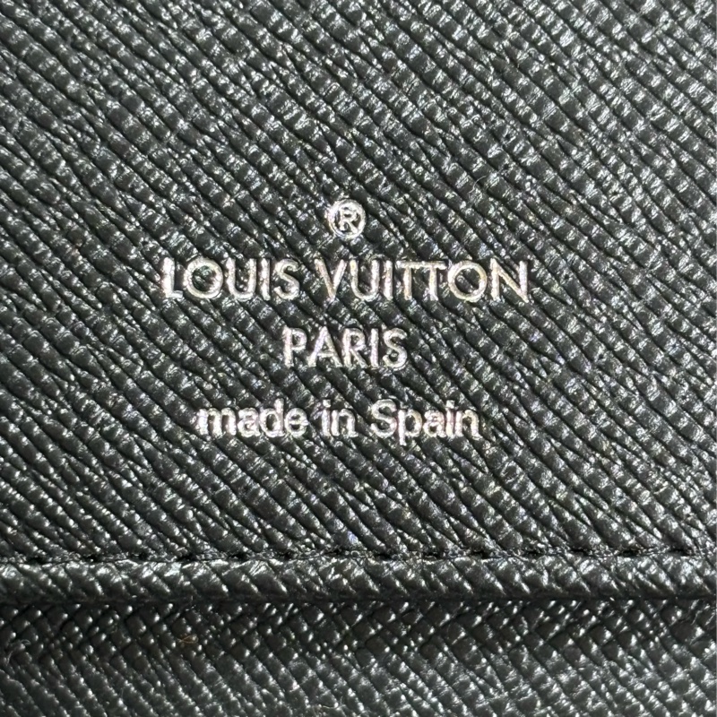 🔥近新美品 LV 路易威登 Louis Vuitton 黑棋盤格拉鏈10卡長夾-6
