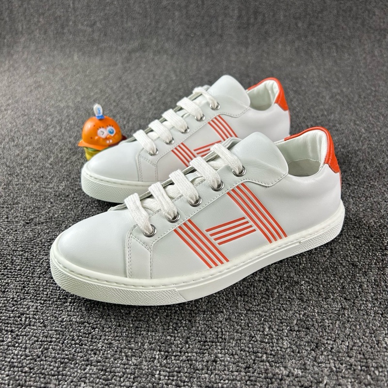 Hermes愛馬仕徽標板鞋 35.5 碼  99 新閒置未使用-0