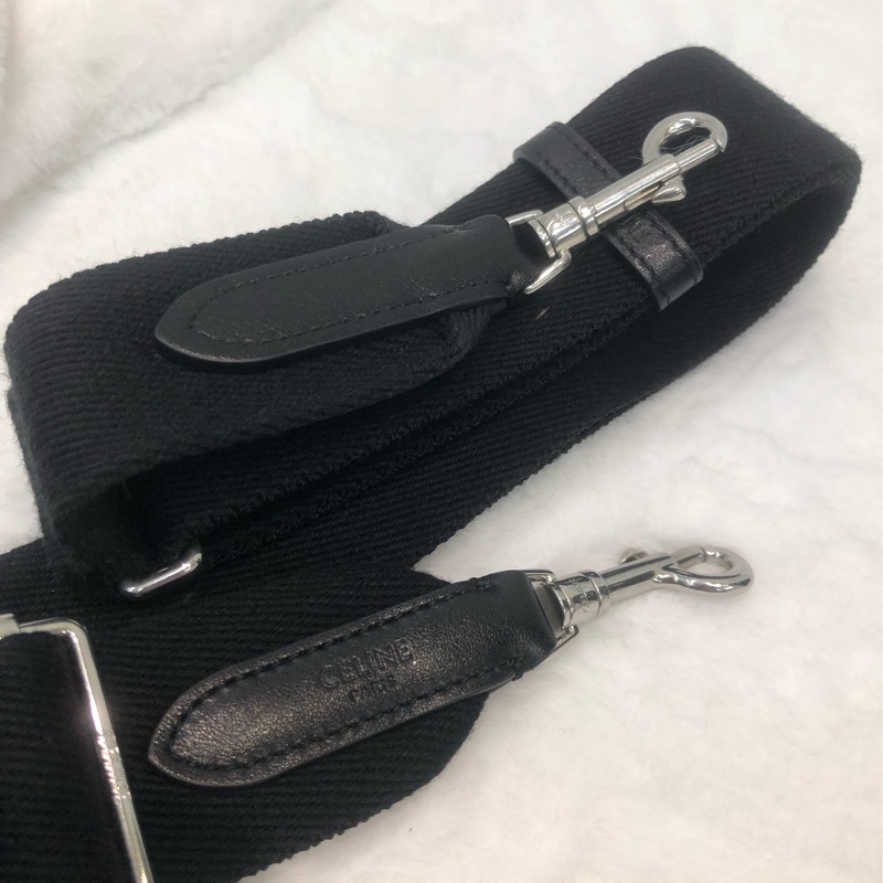 CELINE 黑色小牛皮凱旋門 XC147-7