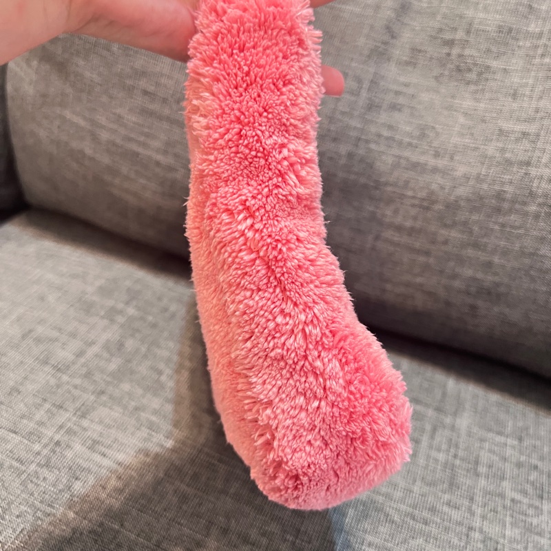 宋智雅同款Prada Re-Edition 2000 桃粉色毛巾布手提包 (附保卡)-7