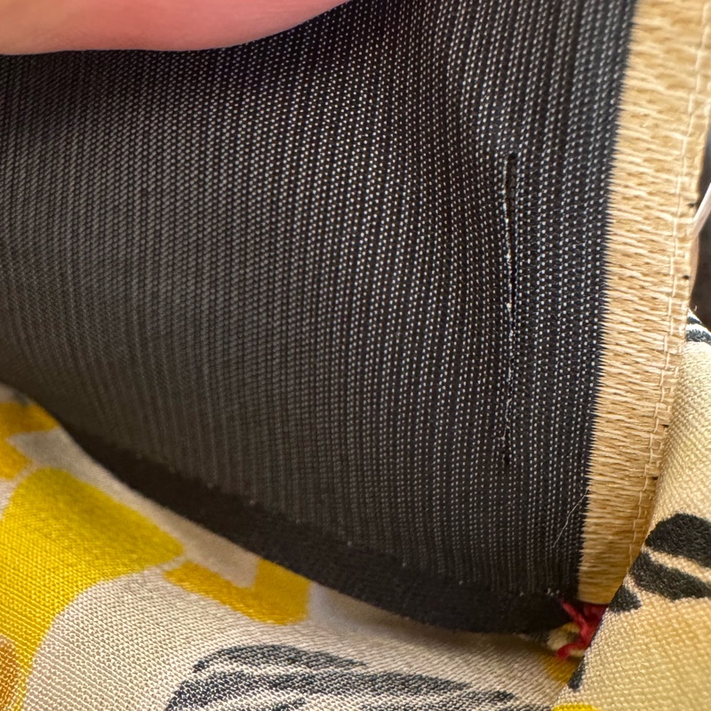 Guuci黃/黑馬銜釦無袖上衣-10