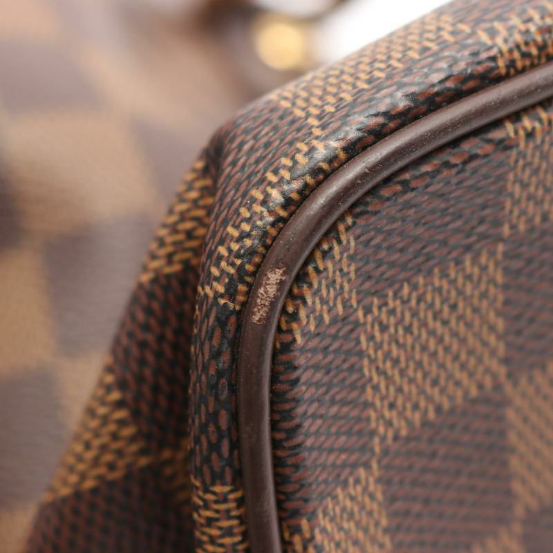 路易威登 Saleya MM 單肩手提包 N51182 Damier Ebene 二手女士 LV-5