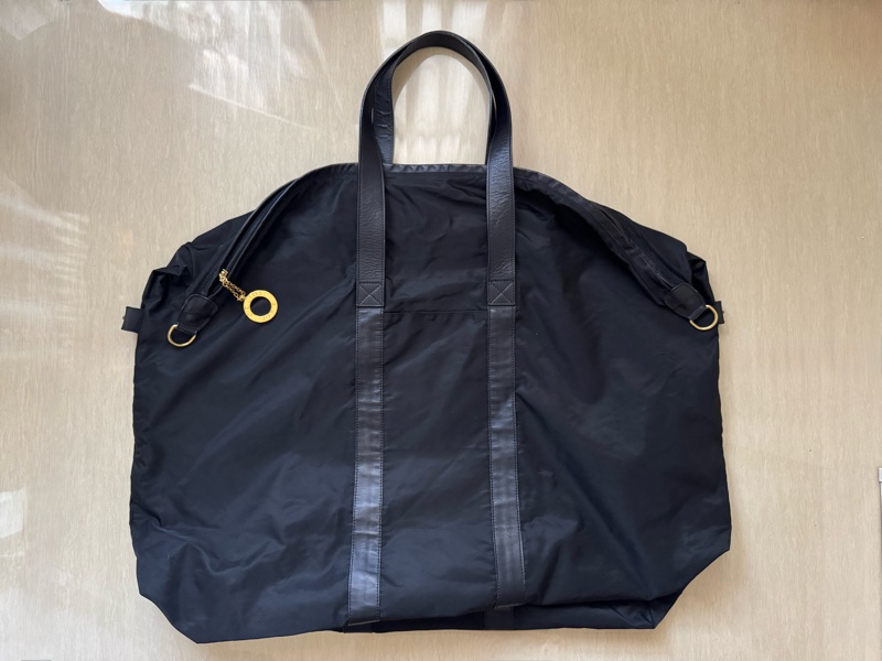 Celine travel bag/ Tote Bag 黑色防水旅行包 托特包 輕型-0