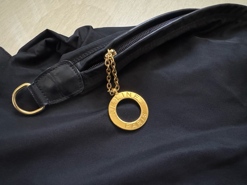 Celine travel bag/ Tote Bag 黑色防水旅行包 托特包 輕型-1