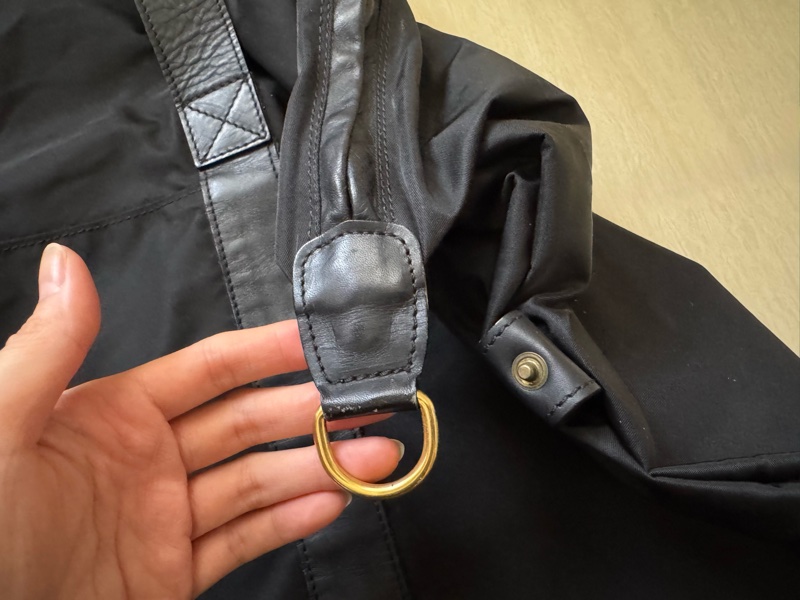 Celine travel bag/ Tote Bag 黑色防水旅行包 托特包 輕型-8