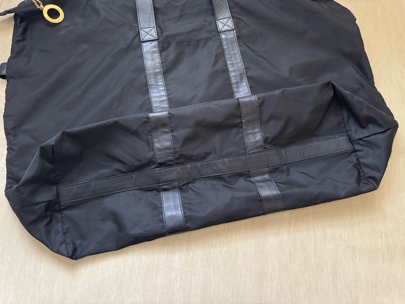 Celine travel bag/ Tote Bag 黑色防水旅行包 托特包 輕型-12