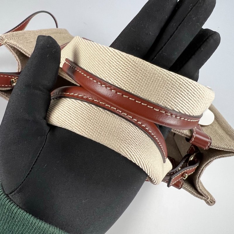 全新品 CHLOE 帆布WOODY 小號-6