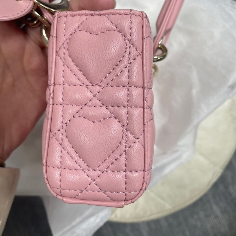 Dior 愛心粉色橫版D-joy Bag-2