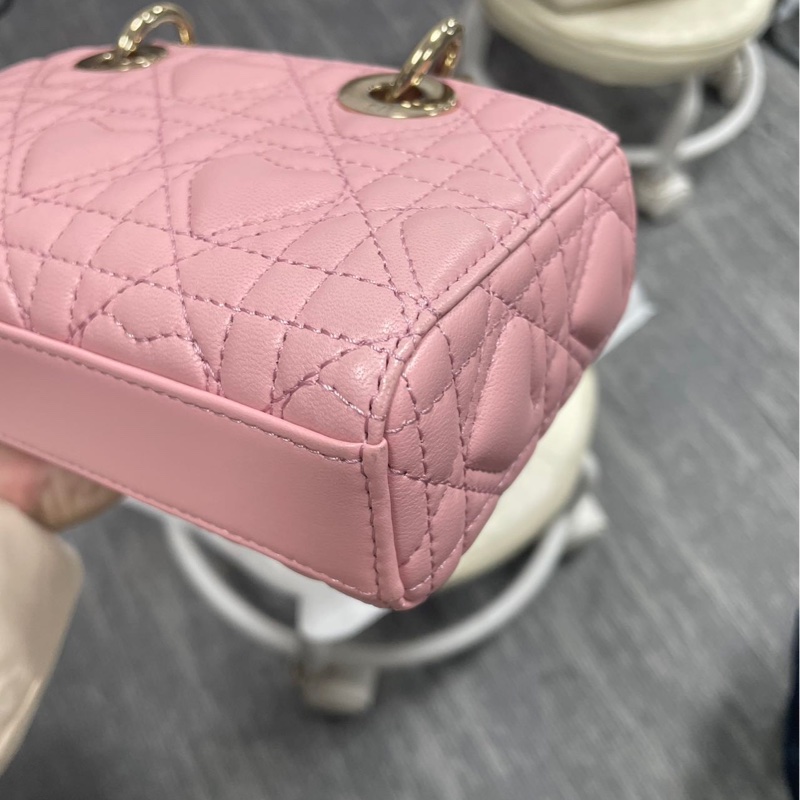 Dior 愛心粉色橫版D-joy Bag-8