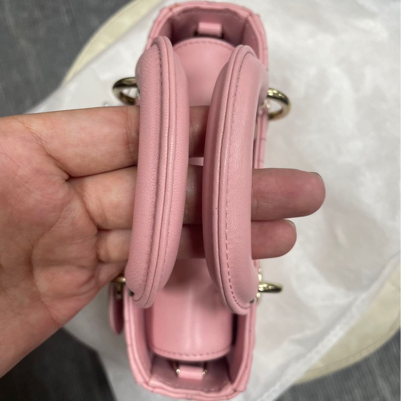 Dior 愛心粉色橫版D-joy Bag-9