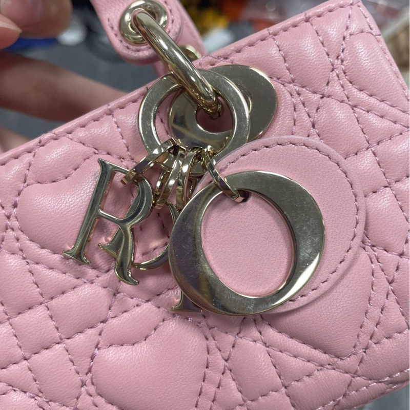 Dior 愛心粉色橫版D-joy Bag-14